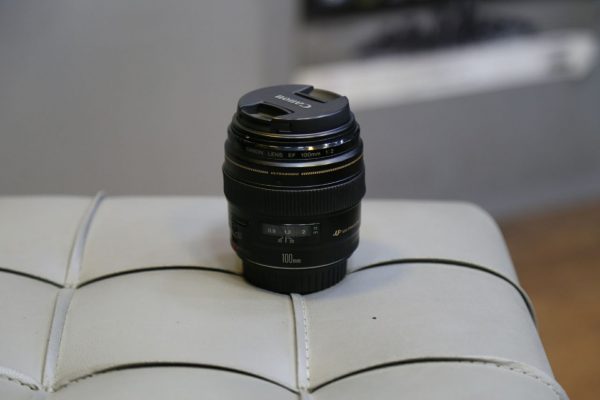 لنز دست دوم canon lens 100mm F/2
