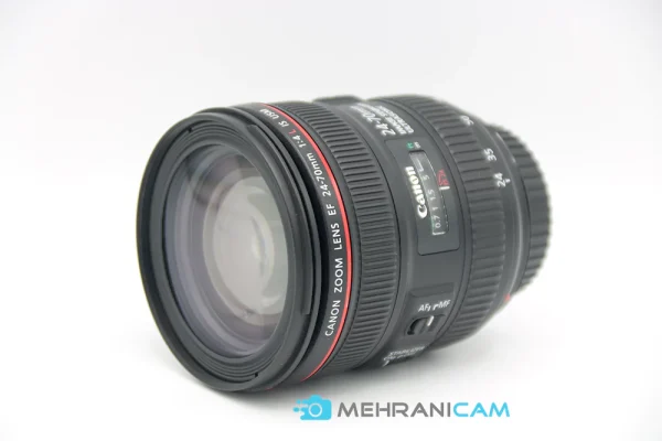 لنز دست دوم Canon lens 24_70mm f4L IS