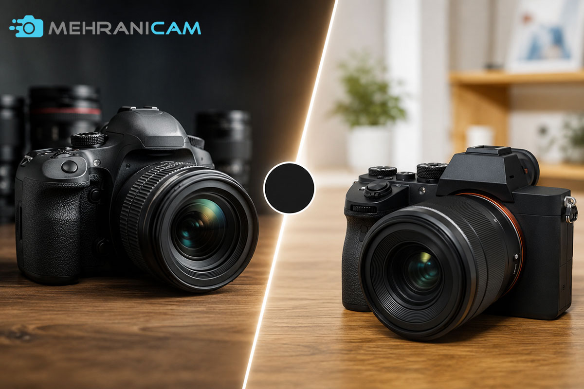 دوربین DSLR یا Mirrorless