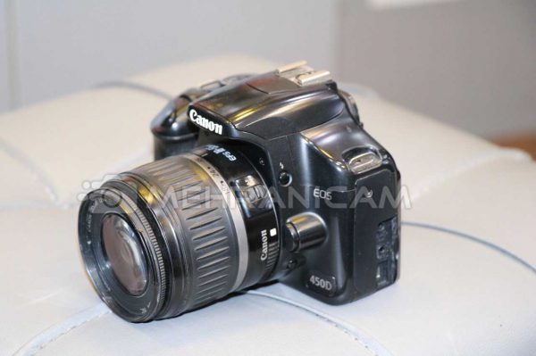 دوربین دست دوم Canon 450D Kit 18-55