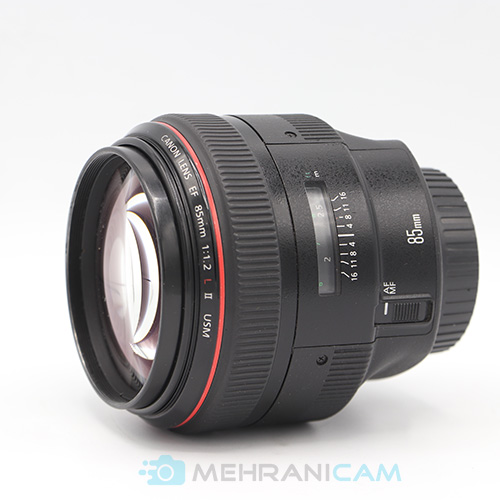لنز دست دوم Canon Lens 85mm F1:1.2L II USM