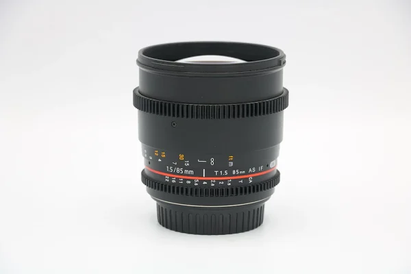 Second hand lens Walimex Samyang T1.5/85mm As UMC for canon