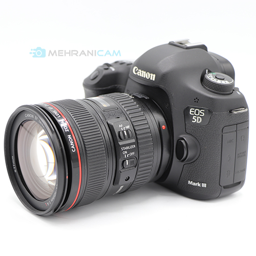 دوربین دست دوم کانن 5d iii kit 24-105