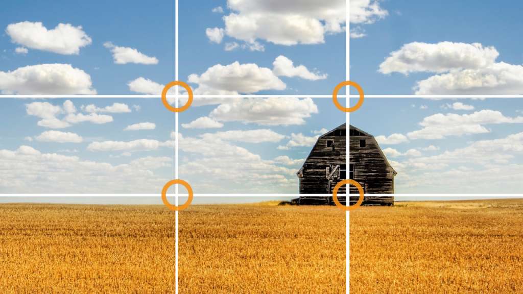 قانون یک سوم در عکاسی چیست ؟ راهنمای جامع و کاربردی برای عکاسان