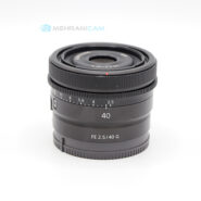لنز سونی دست دوم Sony FE 40mm F2.5 G