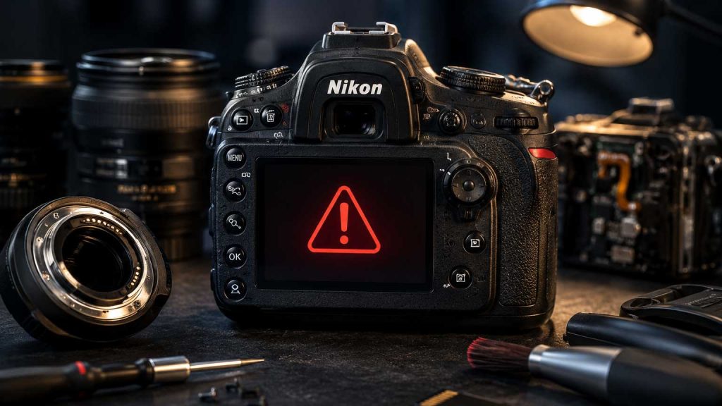 ارور های دوربین نیکون: راه حل عملی رفع خطاهای Nikon
