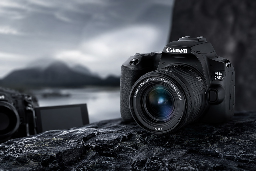 طراحی و ساخت بدنه Canon EOS 250D